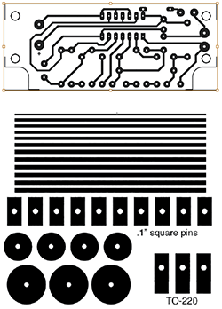 Figure 1. Dot and tape layout.